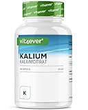 Kalium - 240 Kapseln - Hochdosiert: 1143 mg je Kapsel, davon 400 mg elementares...