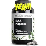 natural elements EAA Kapseln hochdosiert – 300 Kapseln – 8 essenzielle...