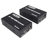 PremiumCord 4K HDMI Extender auf 100m über EIN Cat5e/Cat6 Kabel,...