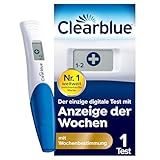 Clearblue Schwangerschaftstest Frühtest digital, Pregnancy Test, 1x...