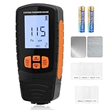 CHNADKS Lackdickenmessgerät, Schichtdickenmessgerät mit LCD -Display,...