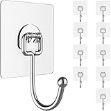 Latoxcaa Große Klebehaken Extra Stark zum Aufhängen Heavy-Duty 20KG(Max) 10...