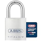 ABUS Titalium Vorhängeschloss 80TI/40 gl.-8012 - gleichschließend -...