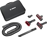 Bosch Zubehör-Set BHZTKIT1, passend für Move Handstaubsauger, extra Lange Fugendüse, 2in1 Polster- und Möbeldüse, Matratzendüse, Original-Zubehör, schwarz