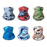 6er Pack Bandana Multifunktionstuch Nahtlose Bandanas Nahtlose Kopfbedeckung...