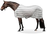 Equinate Fliegendecke Guardian mit Kreuzbegurtung und Widerristpolster 135cm...