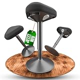 VITALMATE Ergonomischer Bürohocker Höhenverstellbar & rutschfest - Hocker mit...