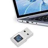 VBESTLIFE USB-Fingerabdruckleser, Tragbarer Sicherheitsschlüssel, Biometrischer...