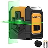 Kreuzlinienlaser, NIKOTEK Laser Wasserwaage (Vertikale/Horizontale Grün Laser,...