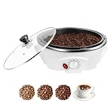 HUOMMGS Kaffeeröster 1200W Elektrischer Kaffeeröstmaschine 500g Kaffeeröst...