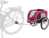 TRIXIE Hundeanhänger für das Fahrrad 36 × 34 × 57 cm bis zu 15 kg –...