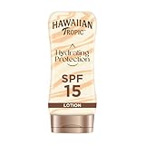 Hawaiian Tropic Hydrating Protection Sunscreen, wasserfeste Sonnencreme mit LSF...