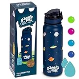 schmatzfatz Thermosflasche, Trinkflasche Kinder Auslaufsicher, 550ml...