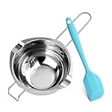 gogocow Wasserbad Schmelzschale, Edelstahl Schmelzschüssel Wasserbad Schüssel...