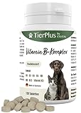 Tierplus Vitamin B Komplex für Hunde & Katzen- B1, B2, B3, B5, B6, B9, B12, K3,...