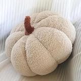 Kürbis Kissen, 3D Kürbis Deko, Halloween Plüsch Kürbis Kissen Gemütliche...