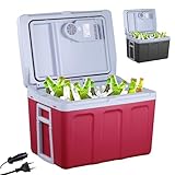 Arebos 40 Liter Kühlbox | zum Kühlen & Warmhalten | Mini Kühlschrank | Mobil...