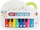 FISHER-PRICE Babys erstes Keyboard - tragbares Spielzeugklavier mit 4...