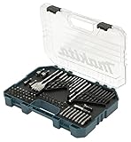 Makita E-16988 Bohrer-Bit-Set 75-teilig, Bits PH, PZ, T, H, SL, Bohrer Holz,...