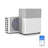 Midea Portasplit Klimaanlage, Mobile Wärmepumpe, Kühlen A++/Heizen A+, 12000...