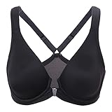 DELIMIRA Damen Vorderverschluss Racerback BH Grosse Grössen Bügel BHS Tiefer...
