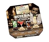 Edle Tropfen in Nuss Rum Bar 100g, flüssig gefüllte Schokoladenpralinen mit...