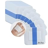 30 Stück Wasserdicht Transparent Bandage,6x7cm Duschpflaster Wasserfest...