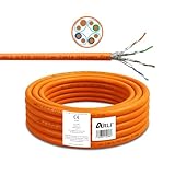 ARLI CAT 7 Verlegekabel 25m Netzwerkkabel CAT.7 LAN Halogenfrei...