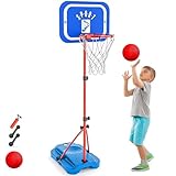 GILIKOKO Basketballkorb Outdoor Kinder Outdoor Spiele Mini Basketballkorb Indoor...