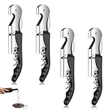 4 Stück Kellnermesser Profi, Korkenzieher Wein, Wine Opener, Korkenzieher, für...