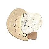 Ergocar Wanduhr, Kreative, Geräuschlose, Moderne, Nordische Aus Kristallinem...