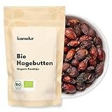 Kamelur 1kg BIO Hagebutten getrocknet & ohne Zusätze, für Hagebuttentee BIO...