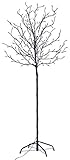 Lunartec LED Dekobaum: LED-Deko-Baum mit 200 beleuchteten Knospen, 150 cm,...