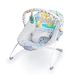 Bright Starts, Babywippe Babyschaukel Safari Fun mit Beruhigenden Vibrationen,...