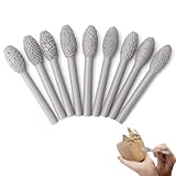 HAASIKI 9-teiliges Textur-Werkzeug-Set für Tonkunst,...