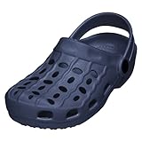 Playshoes Unisex-Kinder Eva Clogs, Blau (Marine 11), 34/35 EU, 171727