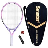 Senston Tennisschläger 19 One-Piece-Design Tennis Schläger Set mit...