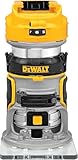 DEWALT DCW600B 20V MAX XR CMPCT Metallfräse, Oberfräse, Handfräse mit fester...