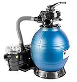 HST Poolfilter Sandfilter bis 30.000 Liter + Leis Profi Poolpumpe 8000 Liter/Std...