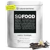 So Food Trinkmahlzeit – Vanillegeschmack – 27g Protein/Mahlzeit – 10...