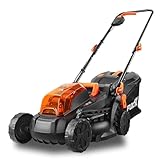 Fuxtec Akku Rasenmäher 40V (2x20V) E1RM20 – Schnittbreite 33cm, Variable...