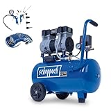 Scheppach Ultra Silent Kompressor HC26Si | 24L - 1100W | 8bar | 66 dB(A) leise |...