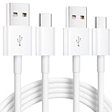 USB C Kabel [2 Stück 1M] USB C Ladekabel USB auf USB C Kabel USB C Geflochten...