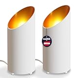 charlique® LED Uplight Spot (2 Stück) weiss, 6W, Bodenstrahler, LED Bodenlampe...