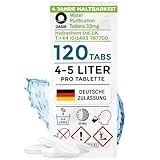 Wicked Chili Wasseraufbereitung Trinkwasser (120 Tabletten) Wasserentkeimung &...