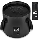 Flintronic Outdoor Faltschüssel 12L/20L, Outdoor Falteimer, Faltbarer...