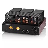 Nobsound HiFi-Verstärker mit Bluetooth: Vakuum Röhreverstärker DAC VU Meter...