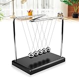 XRPRPX Newton's Cradle Balance Ball mit 5 Kugeln, Pendel, Newton-Pendel,...