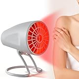 GOMETY Infrarotlampe, 150W Rotlichtlampe Wärmelampe Infrarotlicht mit Timer und...