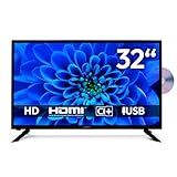 MEDION 80 cm (32 Zoll) HD Fernseher (integrierter DVD-Player, Triple Tuner...